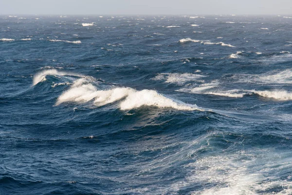 Güzel Fırtınalı Deniz Manzaralı — Stok fotoğraf