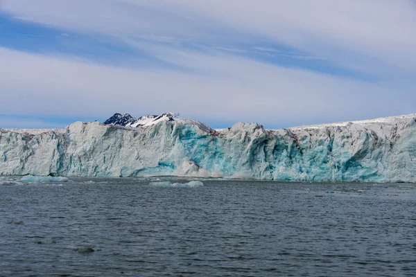 Arktische Landschaft Auf Spitzbergen — Stockfoto