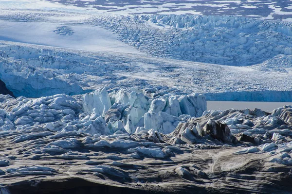 Veduta Del Ghiacciaio Delle Svalbard — Foto Stock