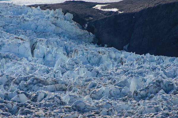 Blick Auf Den Gletscher Spitzbergen — Stockfoto