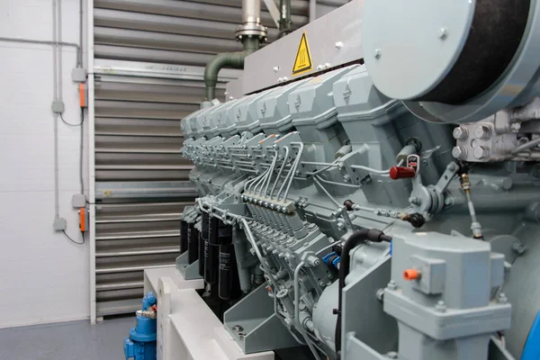 Dieselgenerator Nahsicht — Stockfoto