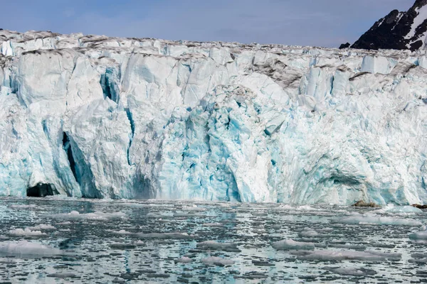 Arktische Landschaft Auf Spitzbergen — Stockfoto