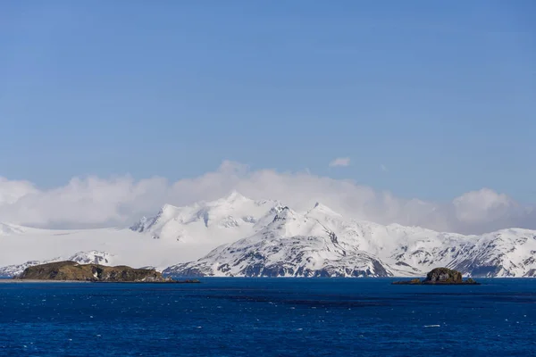 Bellissimo Paesaggio Della Georgia Del Sud — Foto Stock