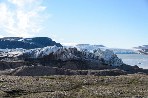 スバールバル北極の風景 — ストック写真