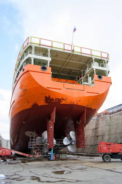 Reparación Buques Puerto — Foto de Stock