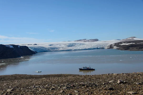 Arktiska Landskapet Svalbard — Stockfoto