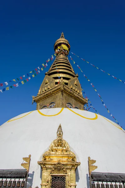 Swayambhunath Vue Rapprochée — Photo