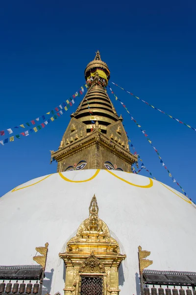 Swayambhunath Close Weergave — Stockfoto