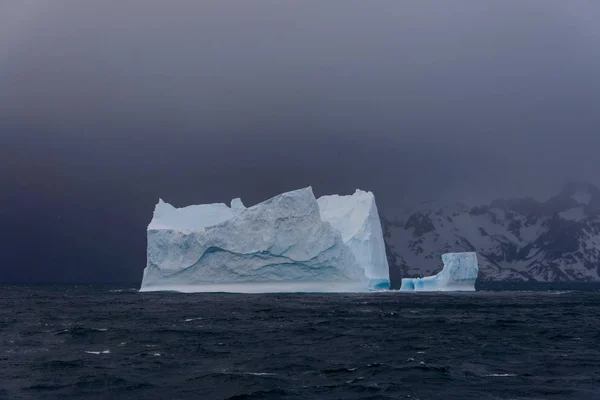 Belle Vue Paysage Avec Iceberg — Photo