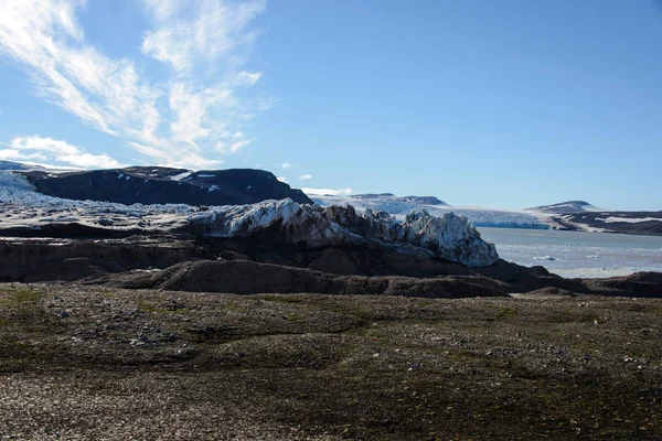 Sarkvidéki Táj Svalbard — Stock Fotó