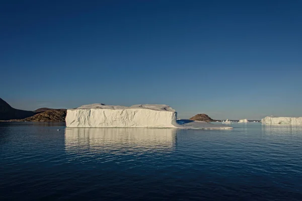 Krásný Výhled Ledovce Grónsku — Stock fotografie