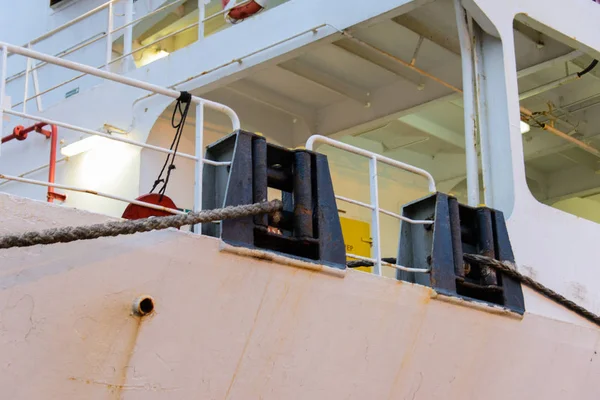 Big Ship Mooring Gear — Stock Photo, Image