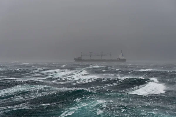 Buque Mar Tormentoso — Foto de Stock