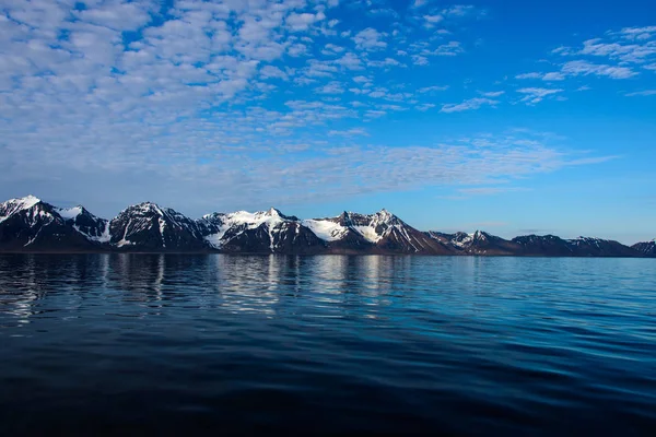 Arktiska Landskapet Svalbard — Stockfoto