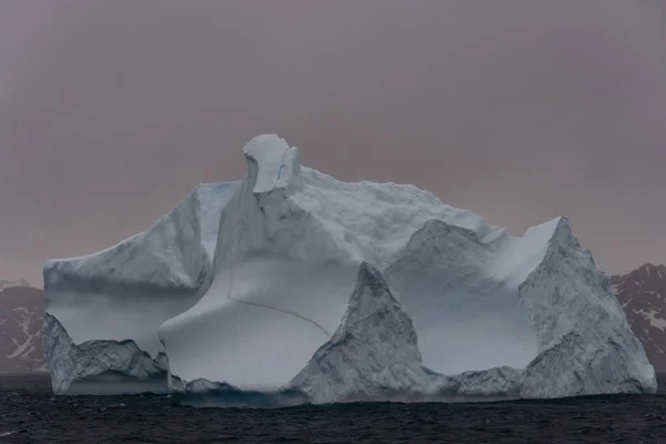 Belle Vue Paysage Avec Iceberg — Photo