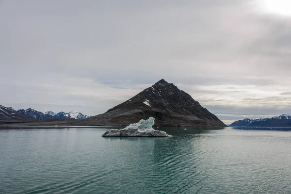 Arctische Landschap Svalbard — Stockfoto