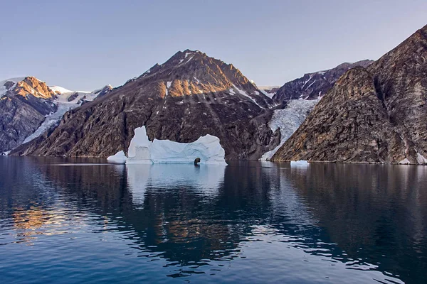 Antarktis Seascape Med Isberg — Stockfoto