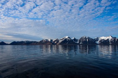 Svalbard kutup manzara