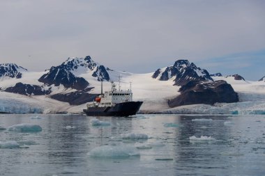 Svalbard kutup manzara