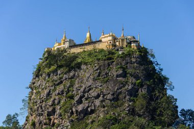 Popa dağ, Myanmar görünümü