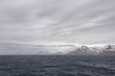 Güney Georgia sabah manzara