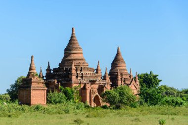 Bagan myanmar gündüz görünümü
