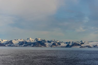 Svalbard kutup manzara