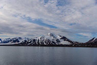 Svalbard kutup manzara