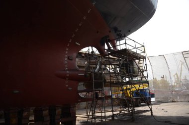 Geminin pervane yükleme işlemi 