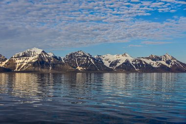 Svalbard kutup manzara