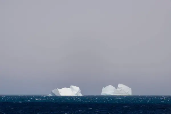 Bela Paisagem Vista Com Iceberg — Fotografia de Stock