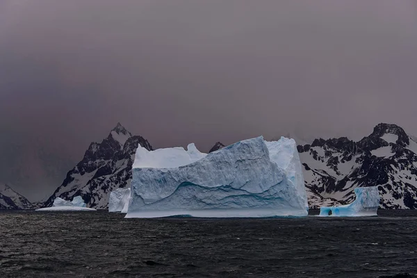 Belle Vue Paysage Avec Iceberg — Photo