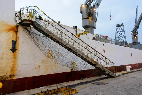 Gangway Big Ship — Stock Photo, Image