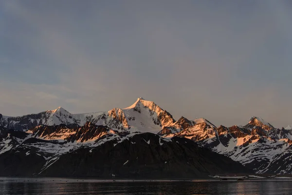 Soluppgång Sydgeorgien — Stockfoto