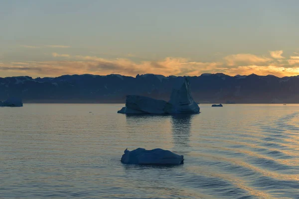 Belle Vue Paysage Avec Iceberg — Photo