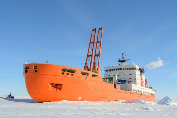 Navio Expedição Gelo — Fotografia de Stock