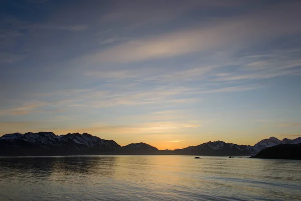 Sonnenaufgang Über Südgeorgien — Stockfoto