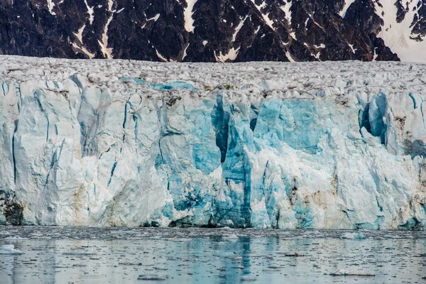 Arktische Landschaft Auf Spitzbergen — Stockfoto