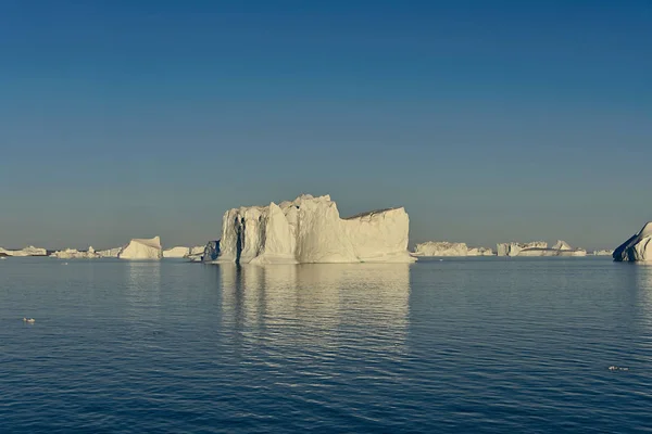 Bella Vista Iceberg Groenlandia — Foto Stock