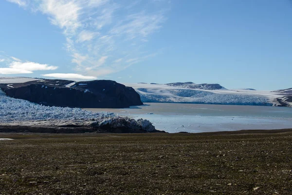 Paisagem Ártica Svalbard — Fotografia de Stock