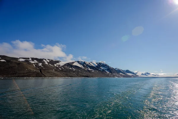 Widok Piękny Krajobraz Arctic — Zdjęcie stockowe