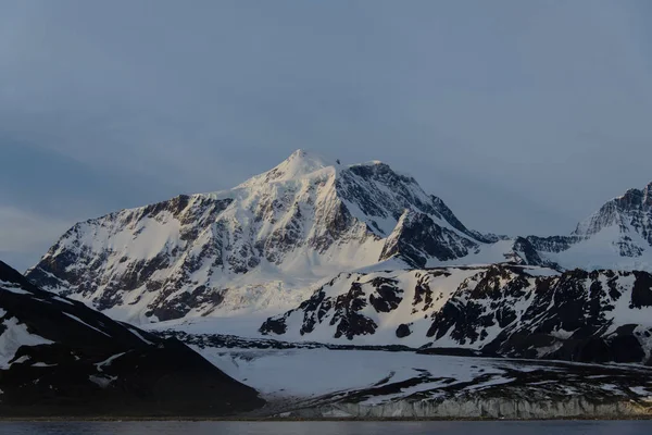 Zuid Georgië Ochtend Landschap — Stockfoto