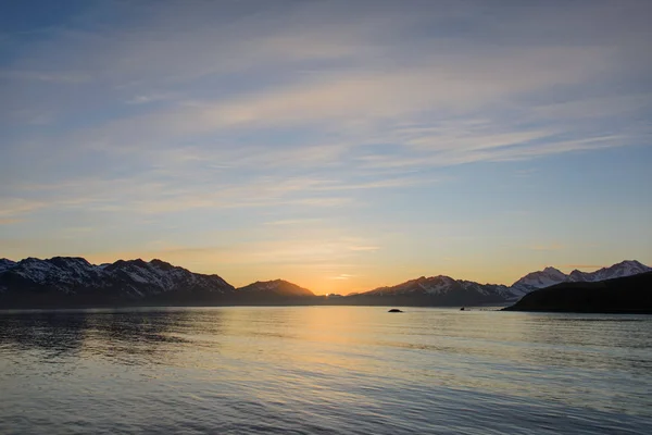 Sonnenaufgang Über Südgeorgien — Stockfoto