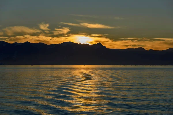 Buz Dağı Manzaralı Güzel Manzara — Stok fotoğraf