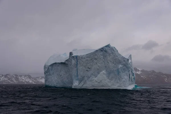 Bela Paisagem Vista Com Iceberg — Fotografia de Stock