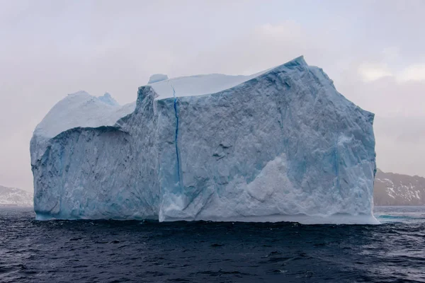 Bela Paisagem Vista Com Iceberg — Fotografia de Stock