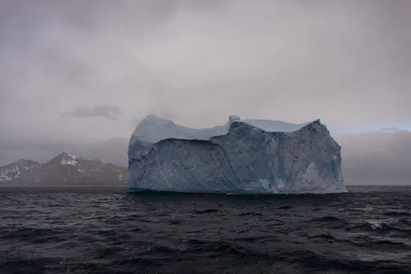 Bela Paisagem Vista Com Iceberg — Fotografia de Stock