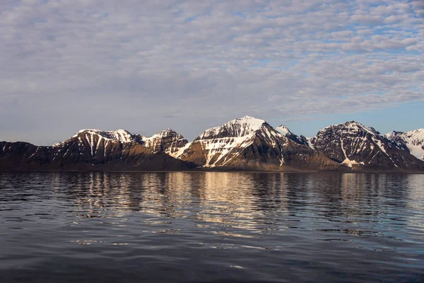Paesaggio Artico Nelle Svalbard — Foto Stock