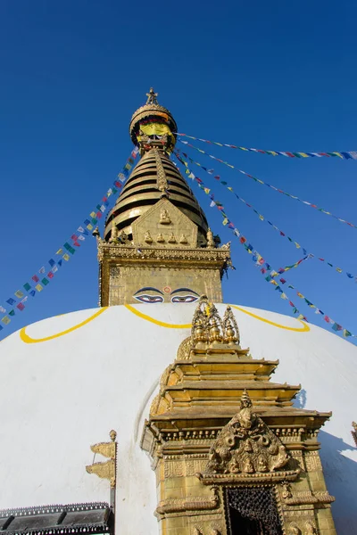 Swayambhunath Close Weergave — Stockfoto