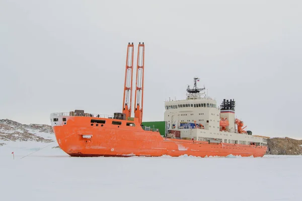 Nave Expedición Hielo — Foto de Stock